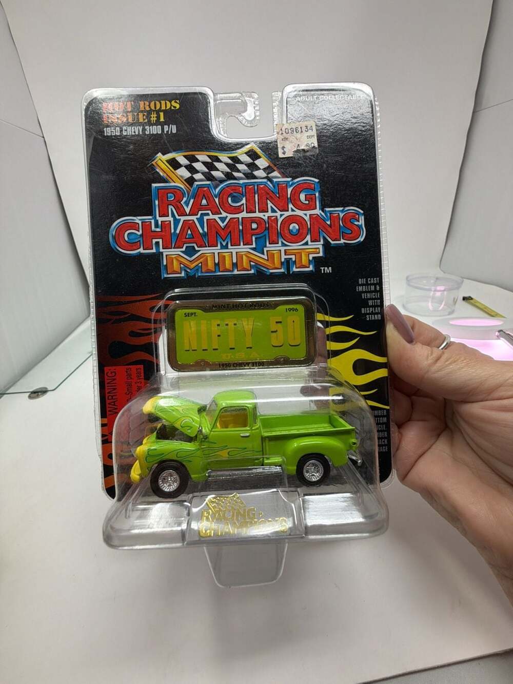 Racing Champions Mint 1950 Chevy 3100 P/U Hot Rods Issue #1